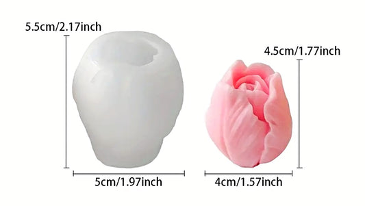 Molde silicona Tulipán