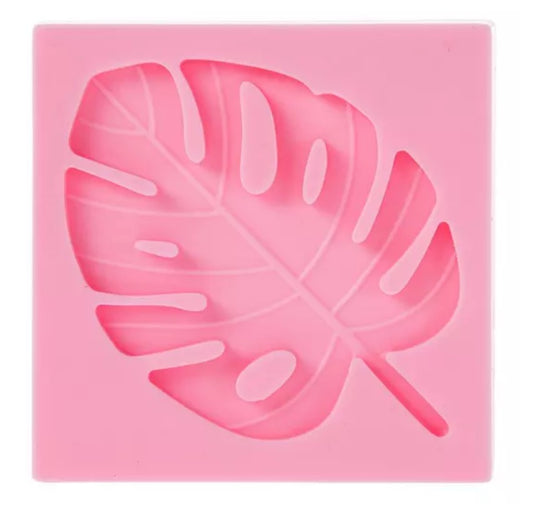 Molde silicona hoja