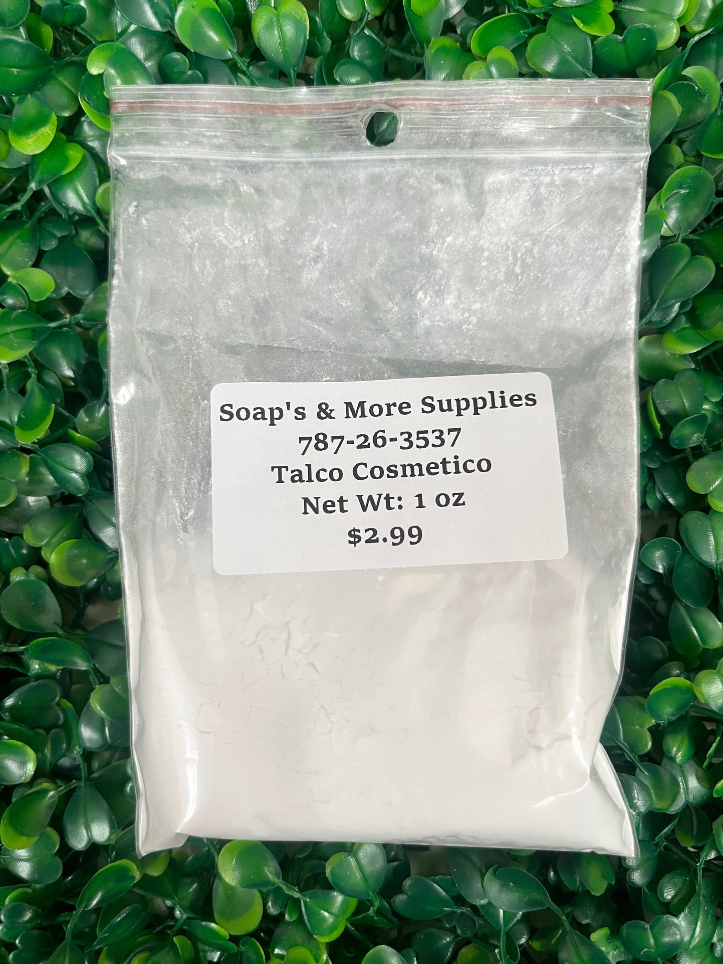 Talco Cosmético 1 onz