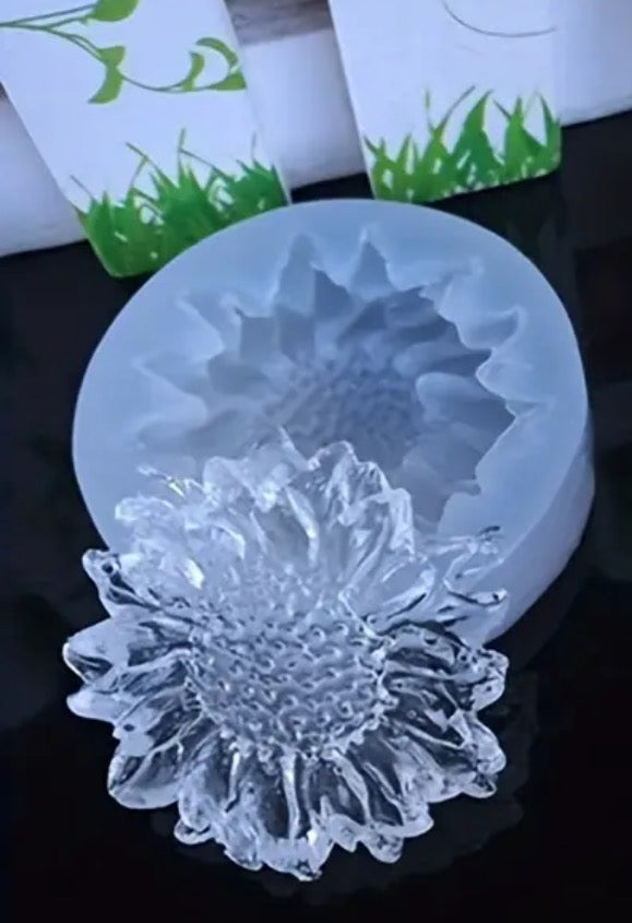 Molde silicona girasol pequeño