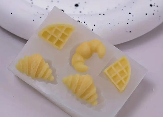 Molde silicona Croissants