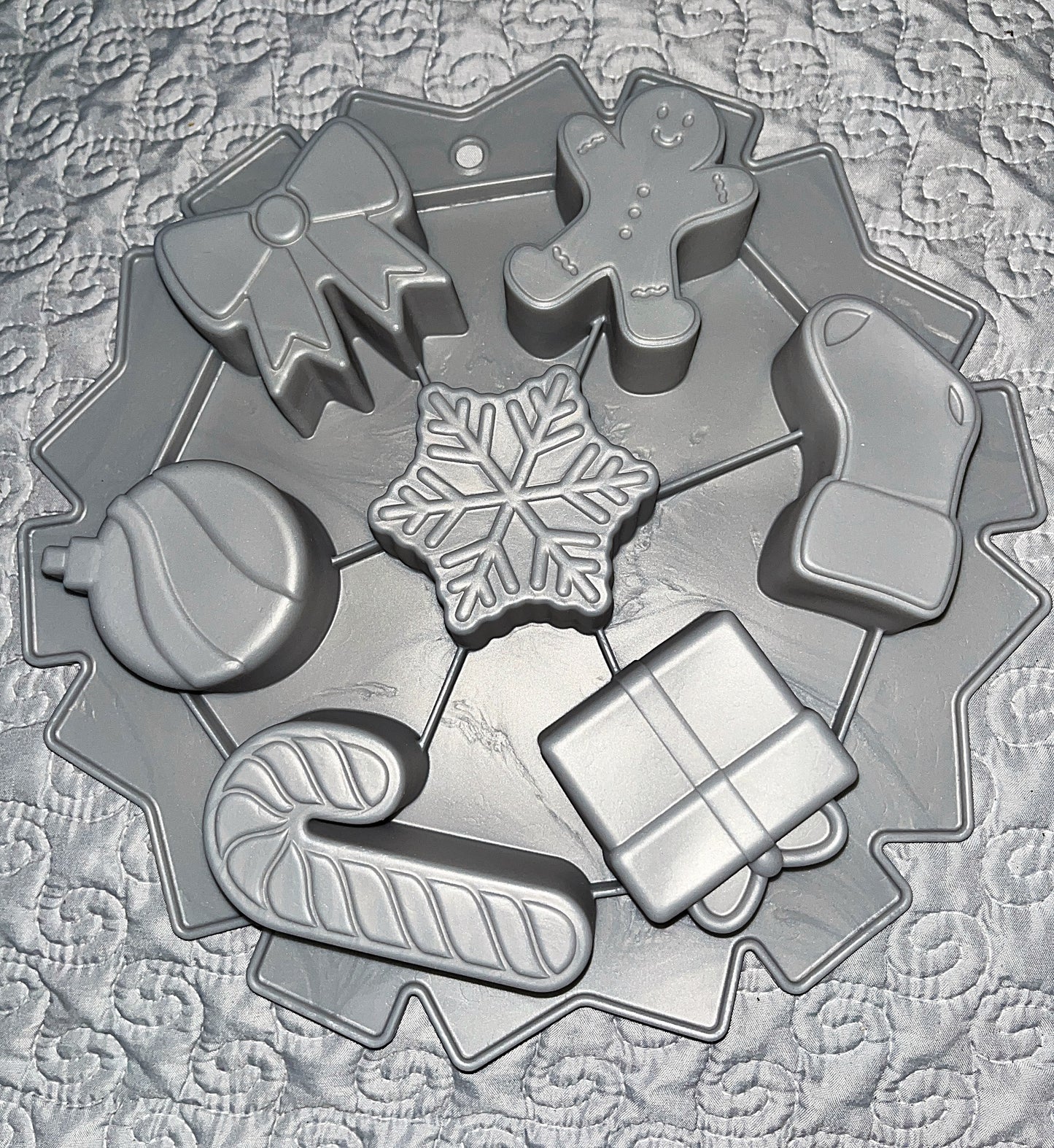 Molde silicona Navidad