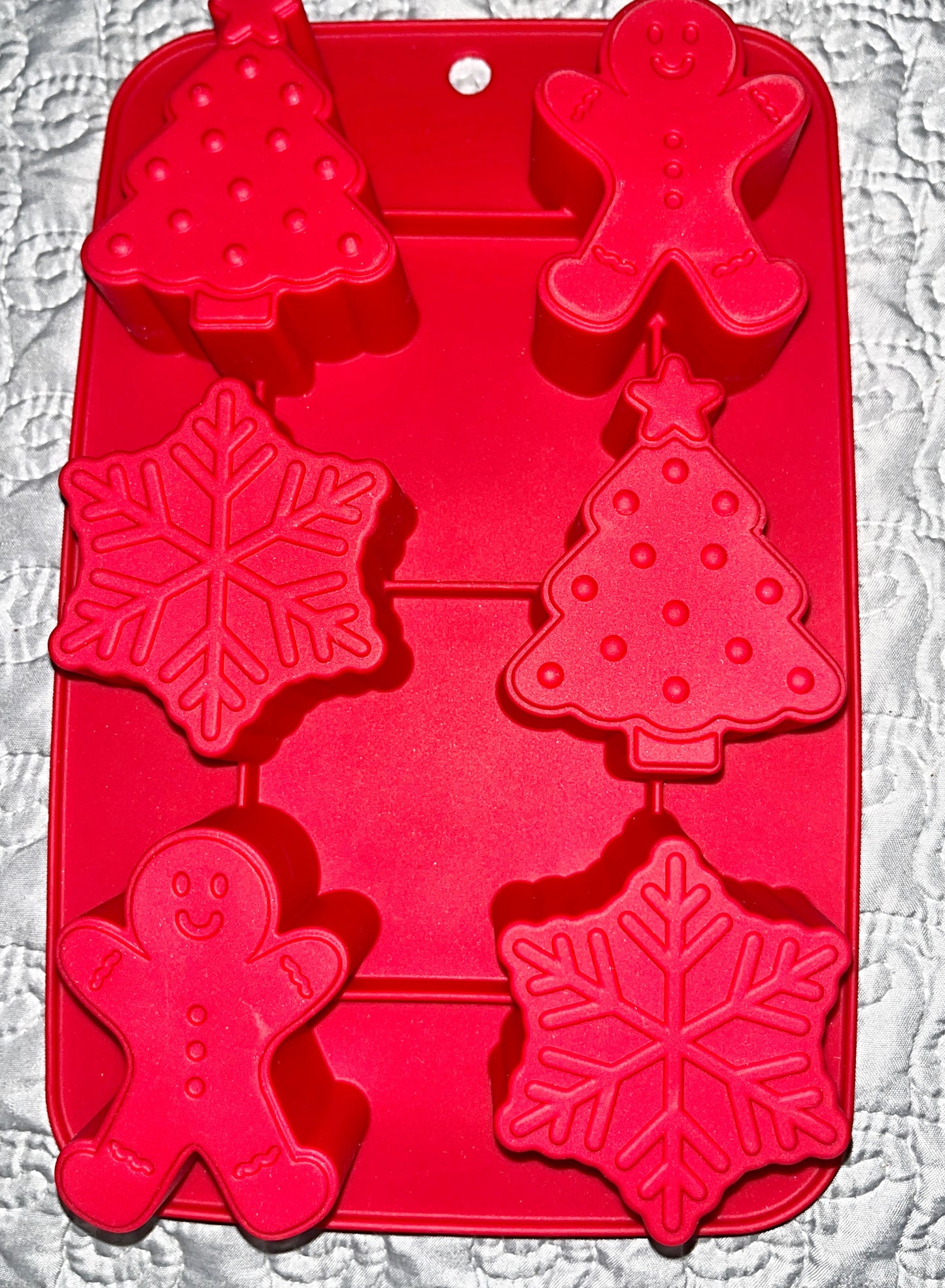 Molde silicona Navidad