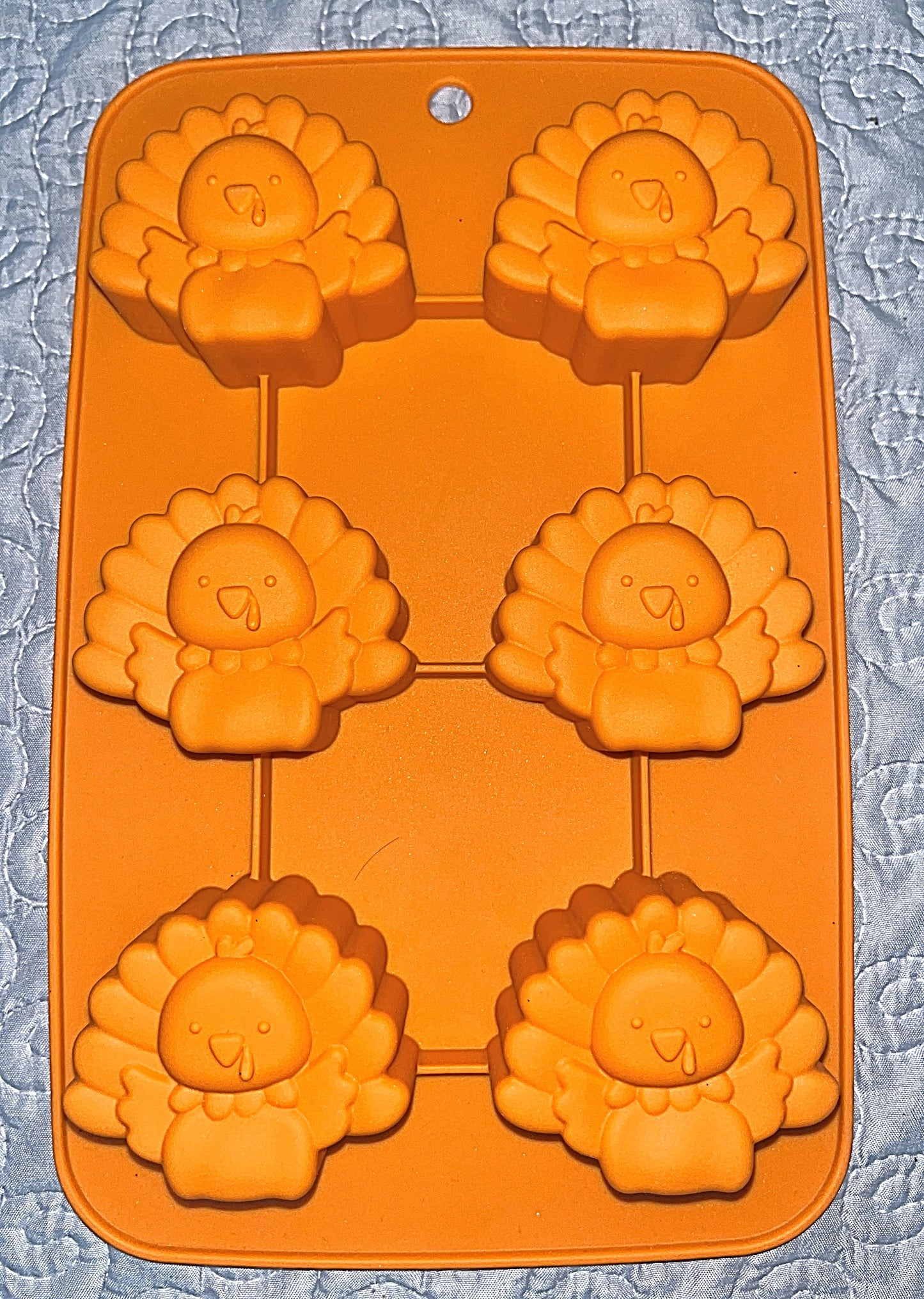 Molde silicona pavos