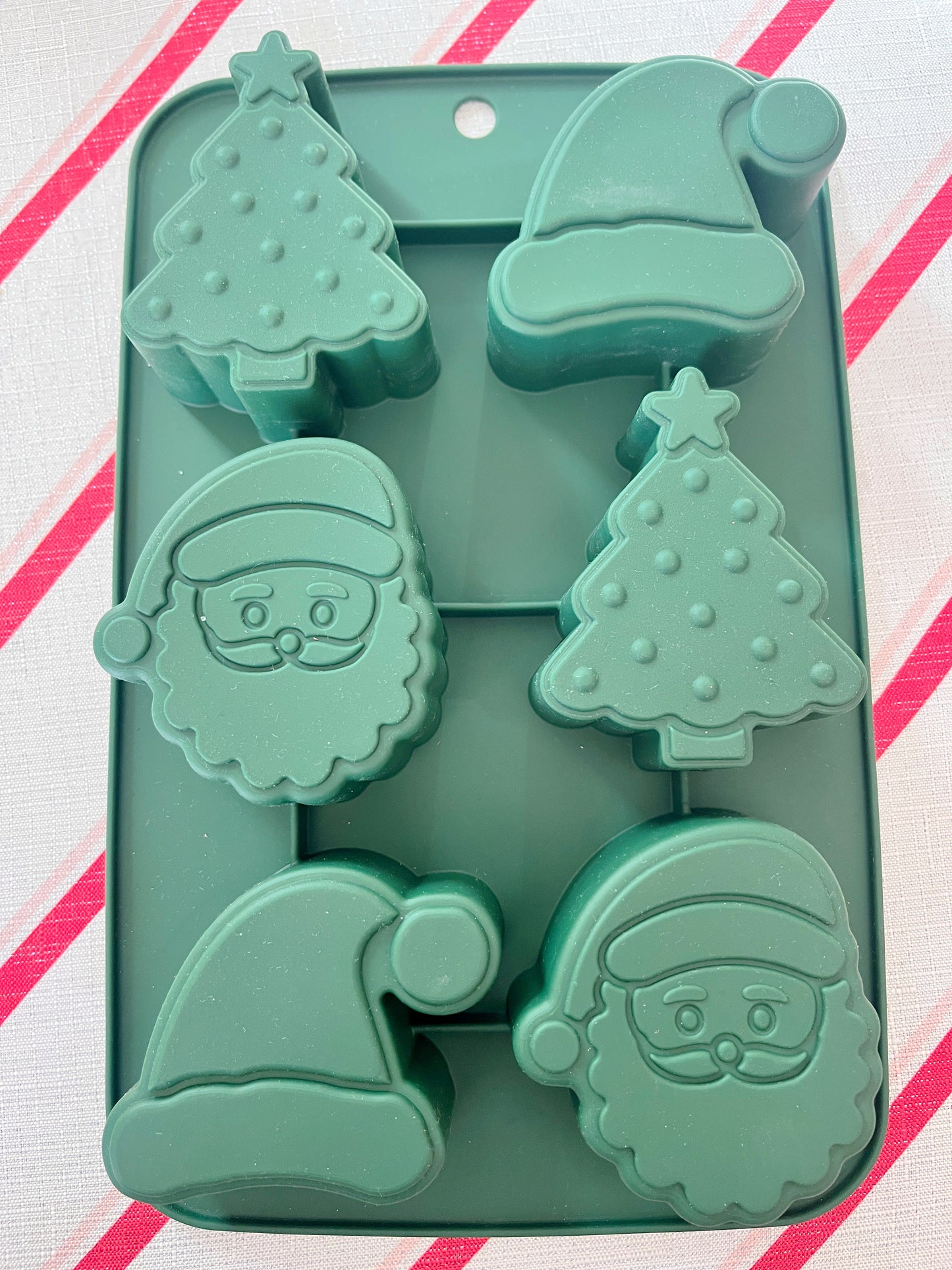 Molde silicona Navidad