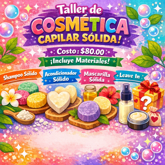 Taller de Cosmética Capilar Sólida