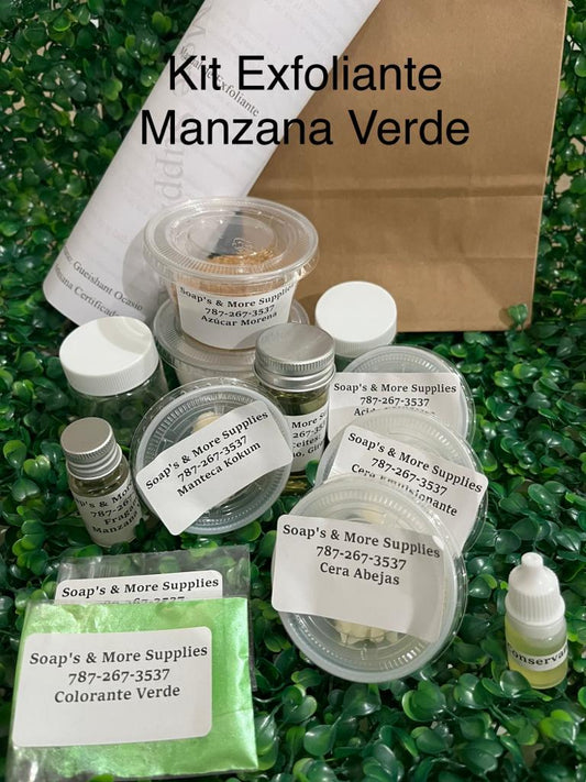 Kit Exfoliante Manzana Verde