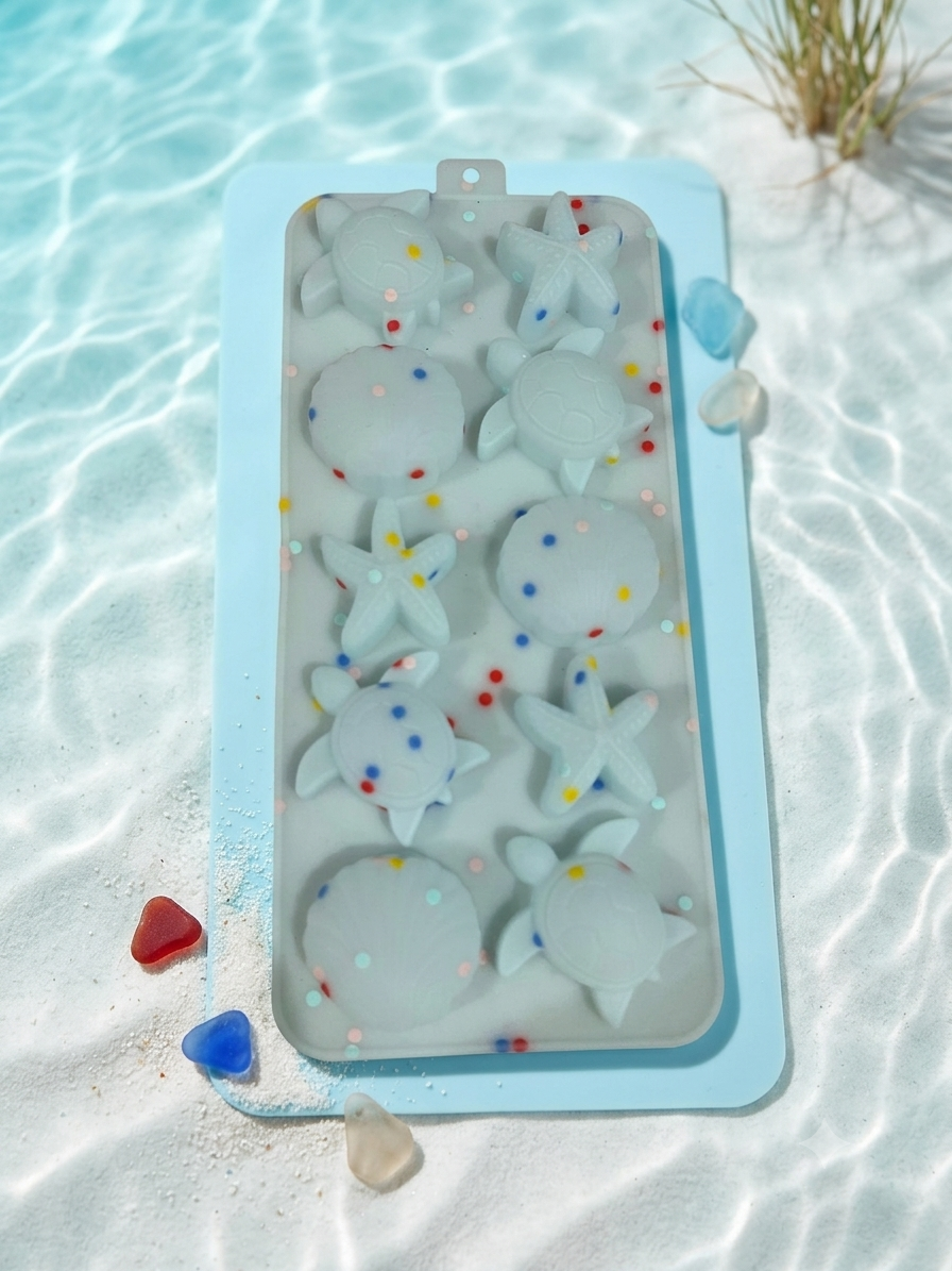 Molde Silicona Figuras de Mar