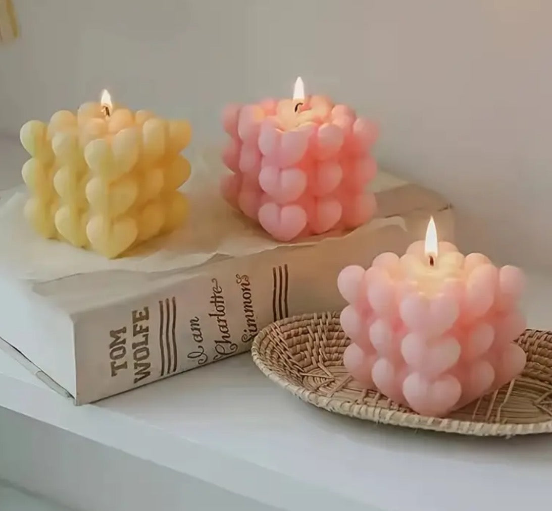 Molde de silicona velas ❤️