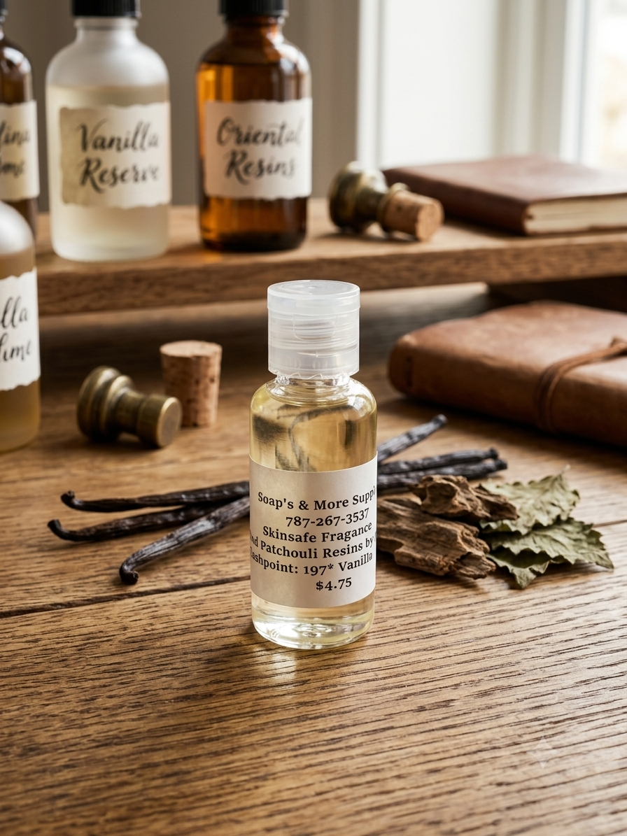 Fragancia Oud Patchouli Resins by Makesy