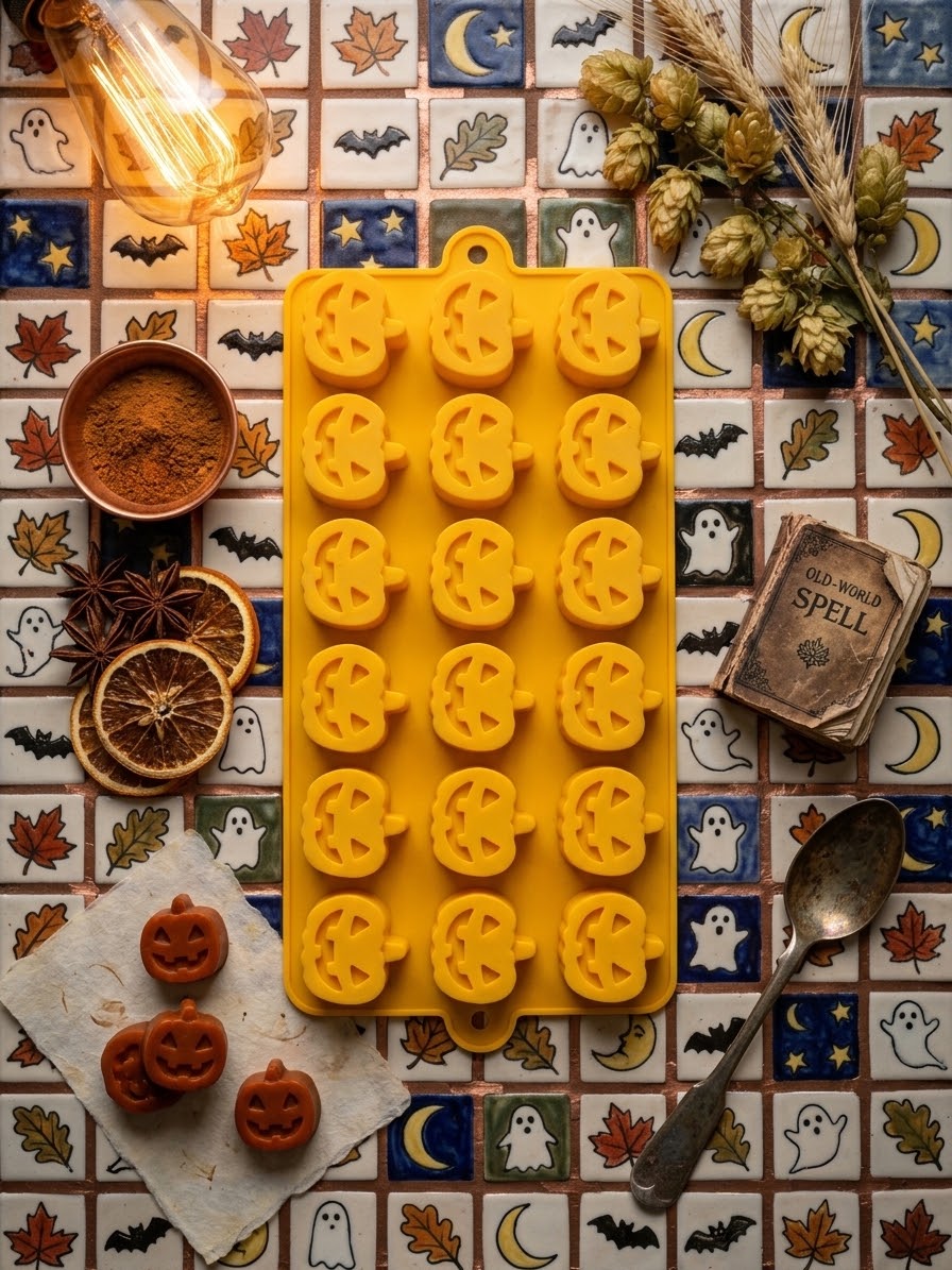 Molde silicona calabazas Halloween