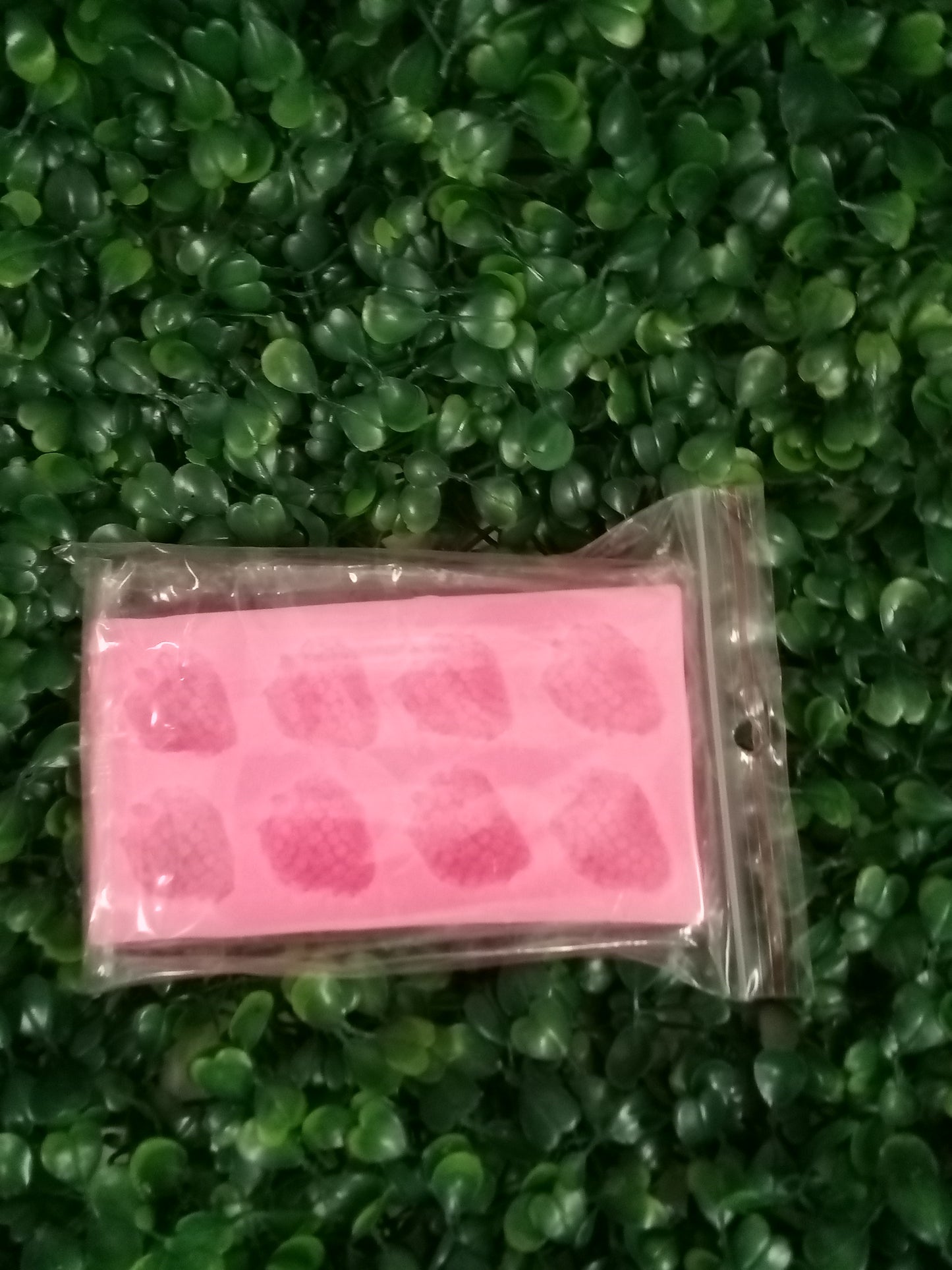 Molde de silicona fresas 8 unidades