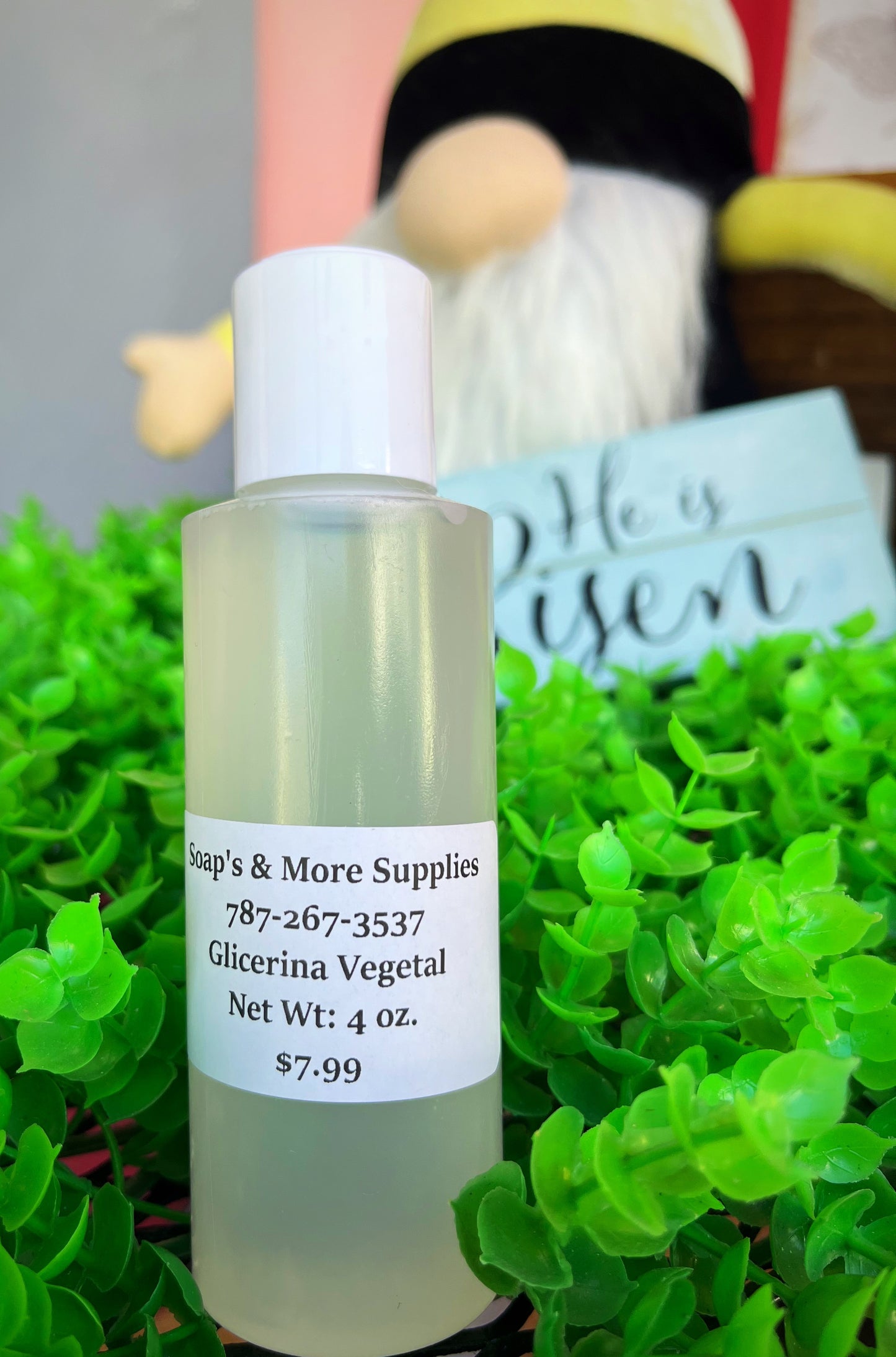 Glicerina Vegetal 4 oz. – Soap's & More Supplies LLC