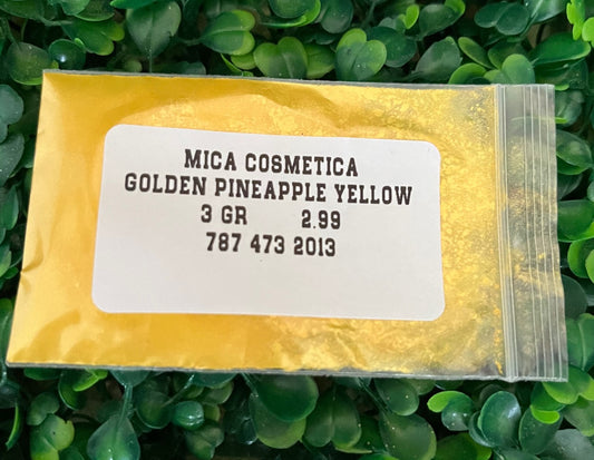 Mica Pineapple Yellow