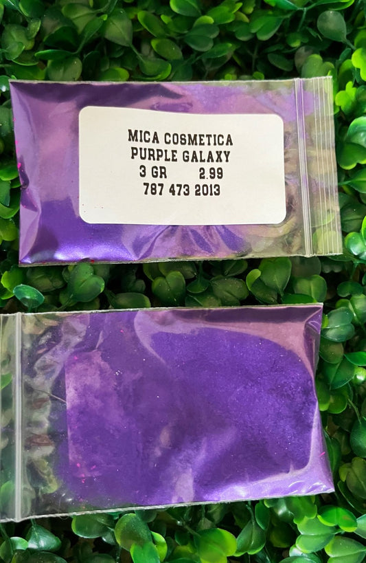 Mica cosmética Purple Galaxy