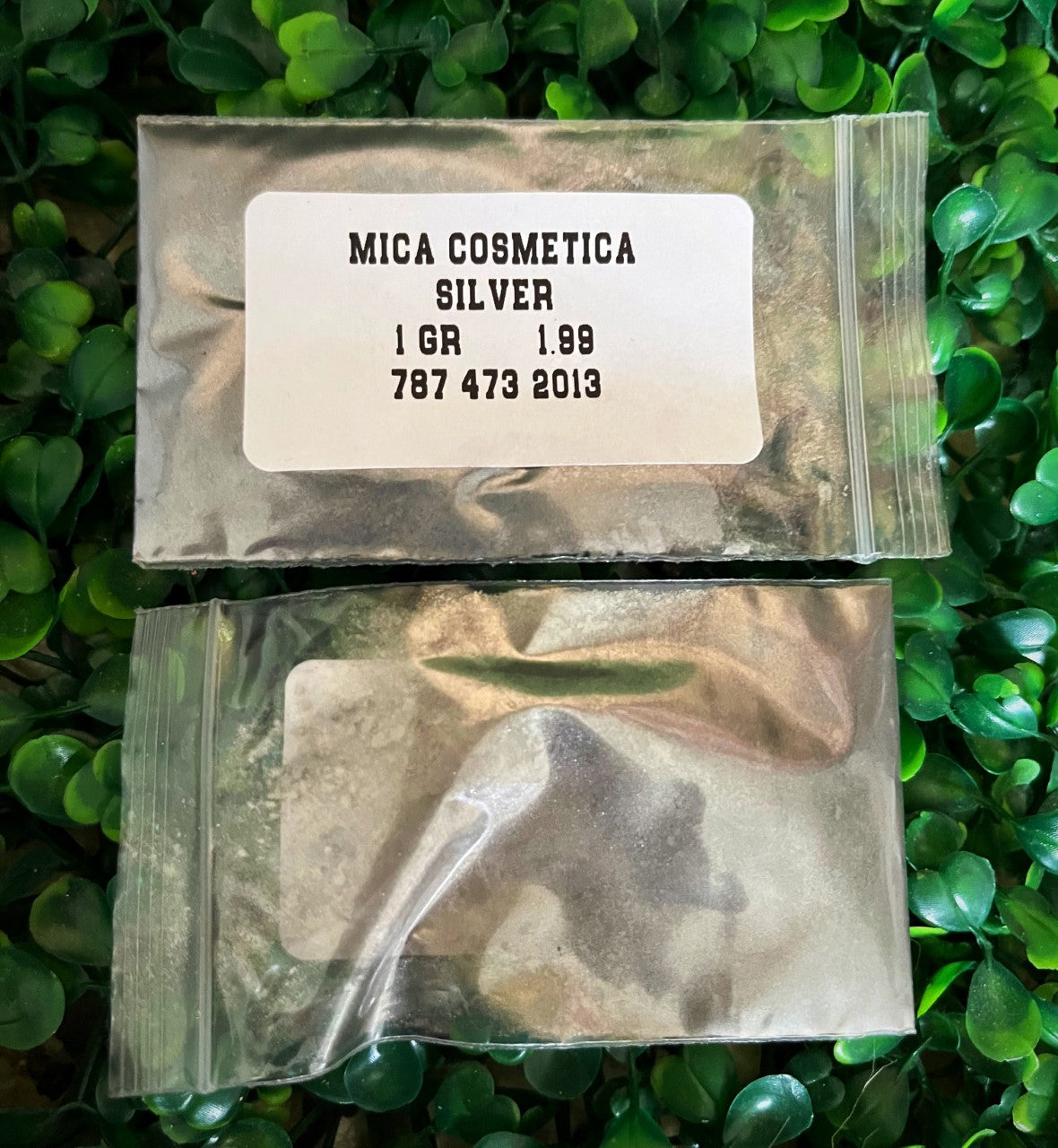 Mica cosmética Silver