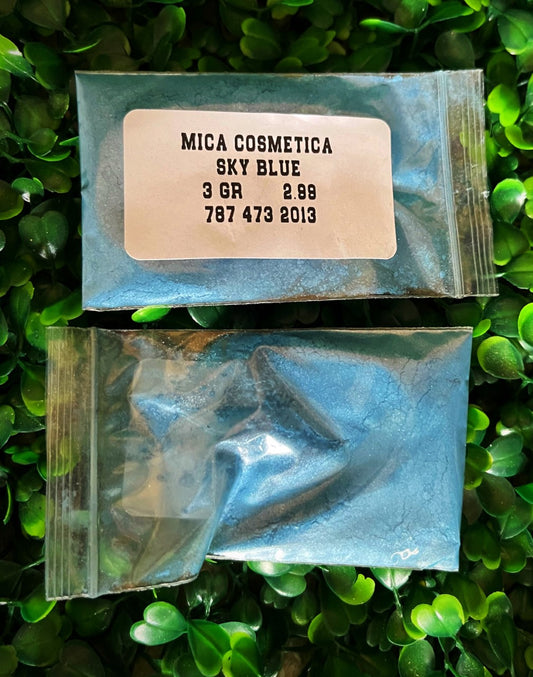 Mica cosmética Sky Blue